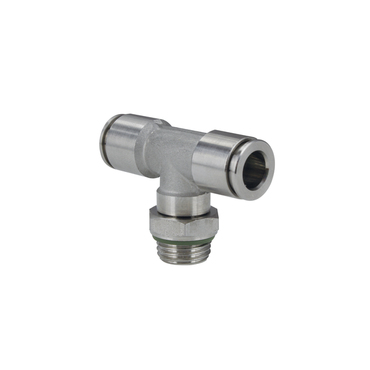 Push-In Fitting MX21 Tee Stainless Steel